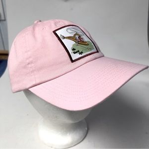 FHRNHT Women’s Pink Polo Cap Hat NWOT